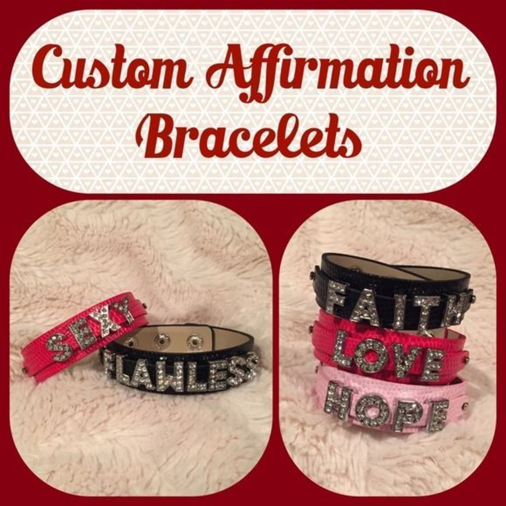 •custom• Affirmation Bracelets
